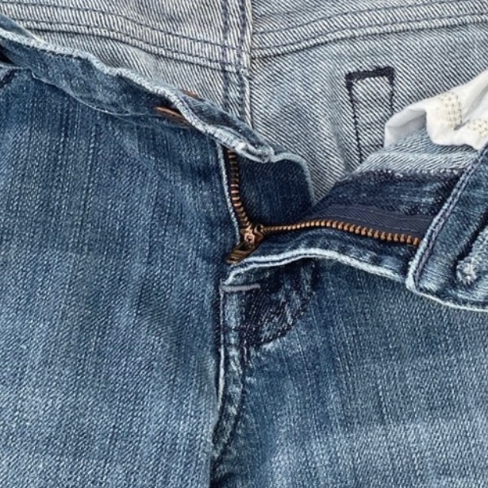 Seven For All Mankind Women's Distressed
Bootcut Denim Jeans Size 28 - Picture 8 of 10